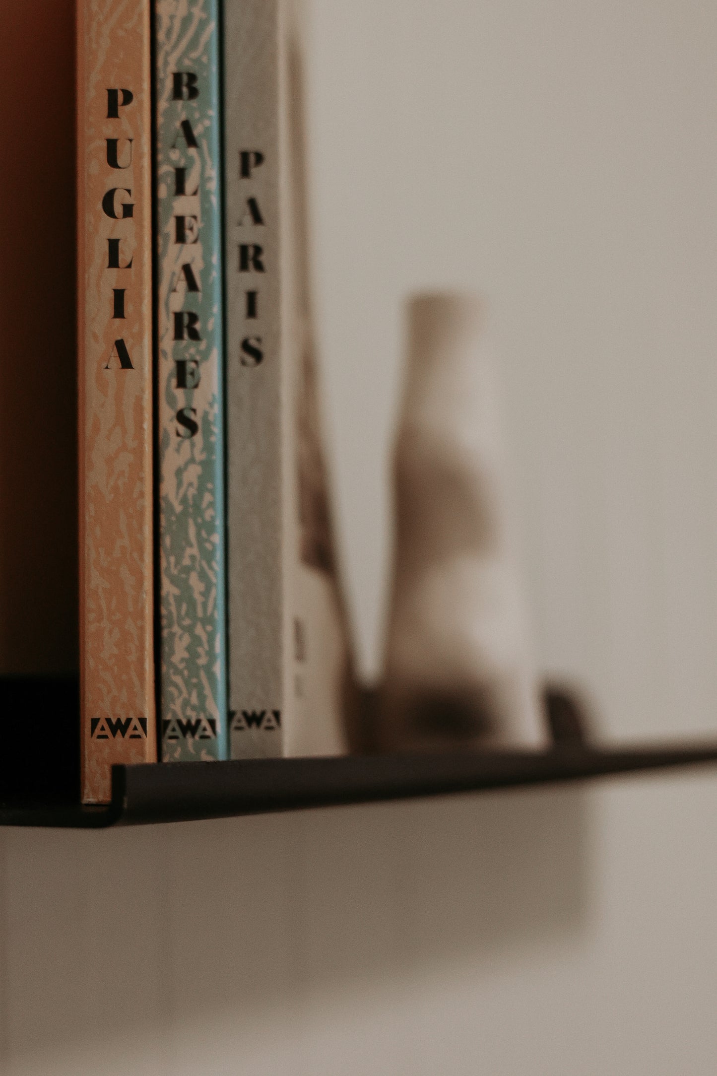 Steel Book Shelf — Long